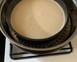 Gambar langkah 4 resipi Puding roti karamel.