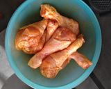 Une image de l'étape 1 de Poulet frit.