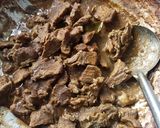 Foto langkah ke 4 dari resep Rendang Daging Kurban Bumbu Instan.