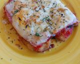 Foto del paso 6 de la receta Milanesa de pollo con jamón dulce