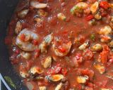 Mediterrán kagylóragu recept fázis 3 fotója