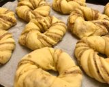 Narancsos-diós koszorú recept fázis 10 fotója