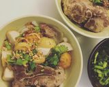 Hình bước làm 3 của món Bánh canh xương heo