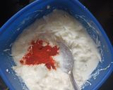 A picture of step 2 of Cabbage Salad Raita.