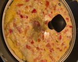 รูปขั้นตอนการทำที่ 5 ของ Veggie Cheese Omelette
