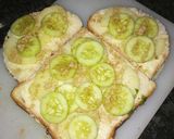 A picture of step 8 of Sandwich cake.