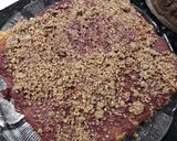 Foto do passo 2 de Bolo com crumble e molho de ginja