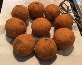 Arancini - olasz töltött, rántott rizsgolyó recept fázis 3 fotója