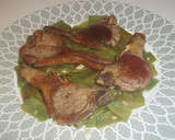 Foto del paso 8 de la receta: Chuletas de cordero sobre manto de judías verdes