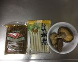 A picture of step 1 of Japanese Vegetable Miso Soup (Keno-Shiru).