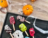 Une image de l'étape 6 de Magnums cake Halloween 🎃.