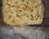 A picture of step 1 of Kalakand.