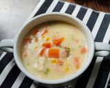Foto langkah ke 4 dari resep Creamy chicken soup ala KFC.