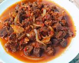 Foto langkah ke 5 dari resep Oseng Daging Mercon🔥.