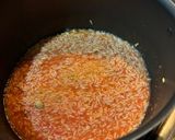 A picture of step 5 of Mexican Red Rice (Arroz Rojo).