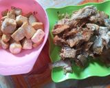 Foto langkah ke 1 dari resep Balado ikan asin + tahu.