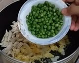 A picture of step 2 of Asian Chicken Fried Rice.