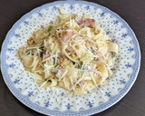 Foto del paso 3 de la receta: Salsa de jamón y verdeo para pastas 🍝