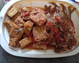 Foto langkah ke 5 dari resep Sambal balado ikan kembung, tahu, tempe.