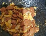 Foto langkah ke 4 dari resep Sosis Telur Asam Manis.