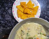 A picture of step 5 of Cheesy Nachos.