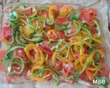 Une image de l'étape 4 de Pizza au saumon et poivrons au Cook Expert.