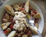 Foto del paso 7 de la receta: Alubias de bote en ensalada con alcachofas y burrata