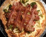 Une image de l'étape 6 de Tarte brocolis lard chèvre frais.
