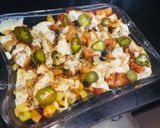 A picture of step 6 of Pizza Fries.