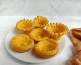Foto langkah ke 10 dari resep Soes Vla Jeruk Santang.