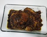 عکس مرحله 5 از دستور مرغ شکم پر