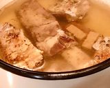 Hình bước làm 1 của món Mì Soba Súp Bò Nấm