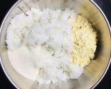 A picture of step 1 of Leftover Rice Cutlets.