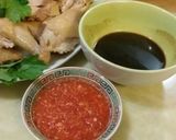A picture of step 5 of Hainanese Chicken Rice.
