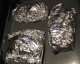 Foto del paso 9 de la receta: Supremas de pollo rellenas con guarnición de vegetales asados