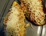 Foto del paso 9 de la receta: Berenjena rellena de pollo