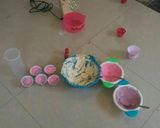 Foto langkah ke 3 dari resep Bolu Kukus Mekar.