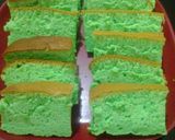 Foto langkah ke 8 dari resep Bolu pandan mirip chiffon cake..yummy.