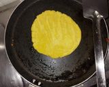 A picture of step 3 of Maize (Makki ki roti) Roti.