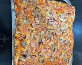 Foto del paso 7 de la receta: Masa de pizza (tipo pan)