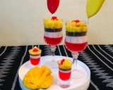 A picture of step 4 of Mango MousseWith 3 jelly!.