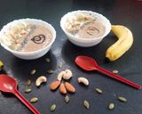 बनाना डेट्स चॉकलेट स्मूदी बाउल (Banana Dates Chocolate Smoothie Bowl Recipe In Hindi) रेसिपी चरण 5 फोटो