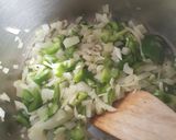 A picture of step 1 of Bean soup.