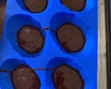 A picture of step 2 of Vegan Creme Egg.