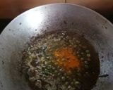 A picture of step 5 of Pachhai Green Sundakkai Kuzhambu.