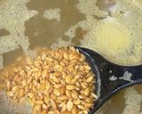 Une image de l'étape 2 de Nid de petit épeautre aux girolles.