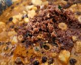 A picture of step 8 of Onam Sadhya Kootu Curry With Kerala Matta Red Rice.