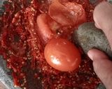 Foto langkah ke 2 dari resep Rujak Kangkung.
