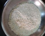 A picture of step 1 of Paneer Popcorn with Walnut Masala Mix.