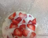 A picture of step 1 of Strawberry Cream Cake.